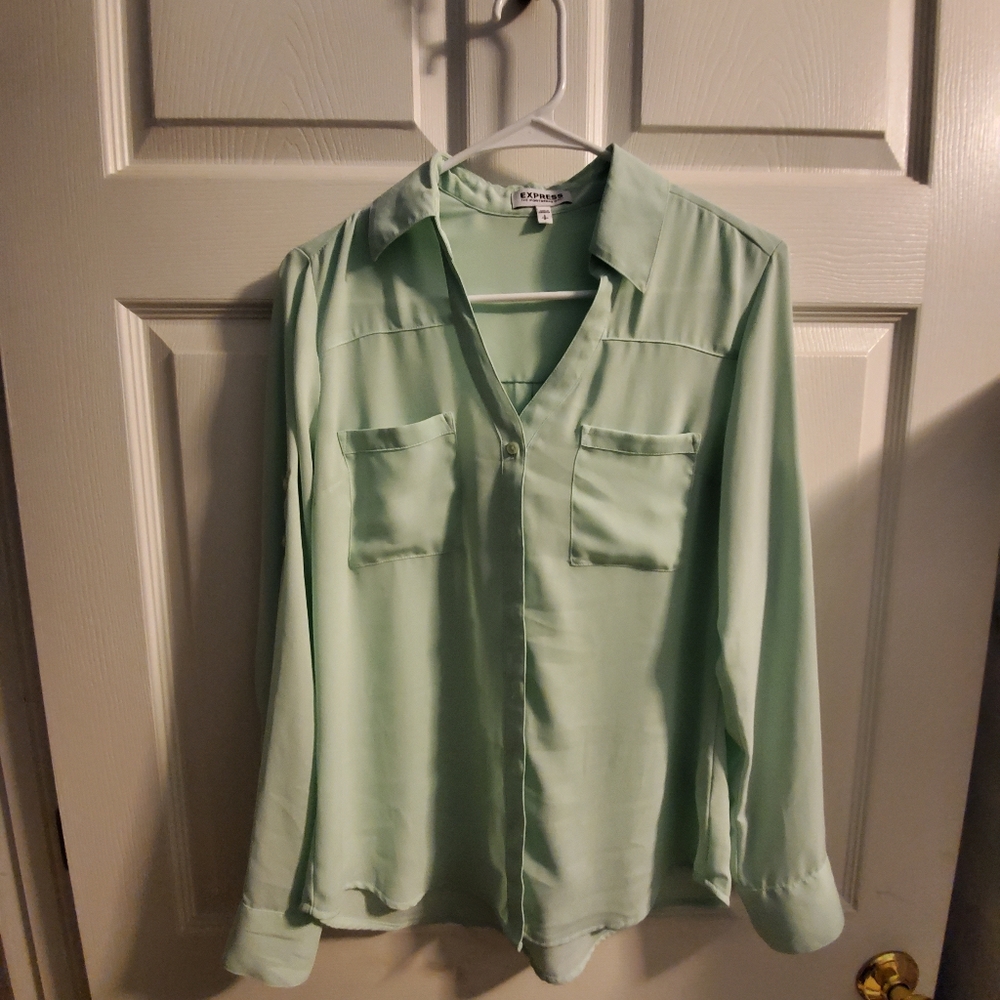 Mint Portifino Button Down